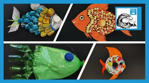 Reutilizar para criar: animais marinhos | #EstudoemCasa@